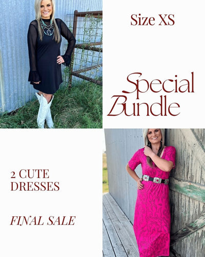 Sterling Kreek Dresses XS / Multicolor Sterling Kreek Dress Duo Bundle – Size XS (2 Dresses Included)