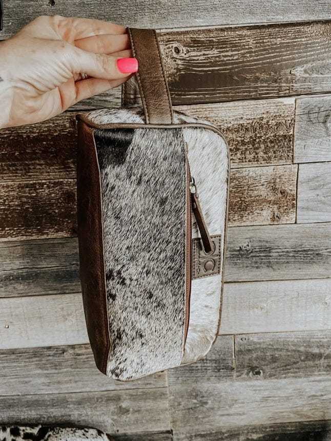 Countryside Co. Toiletry Bag Cowhide Trailhand Cowhide Travel Bag