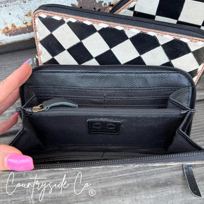 Countryside Co. Wallet Checkered Two Step Checkered Wallet