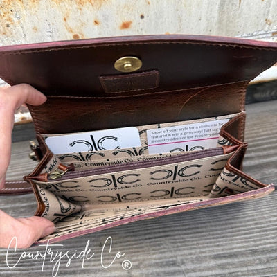 Countryside Co. Wallet Black Checkered Harlequin Rodeo Wallet