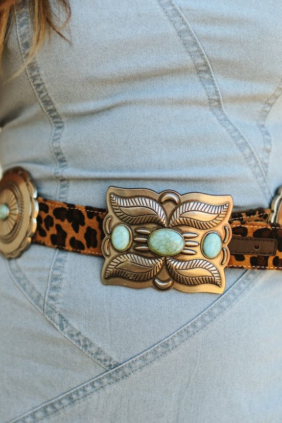 L&B Apparel Belts Sierra Wild Concho Belt