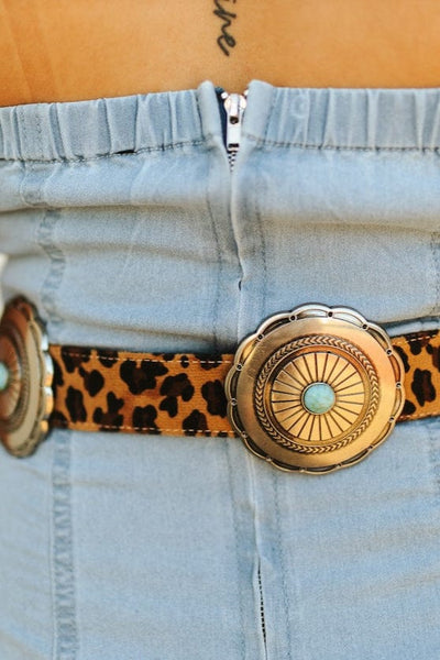 L&B Apparel Belts Sierra Wild Concho Belt