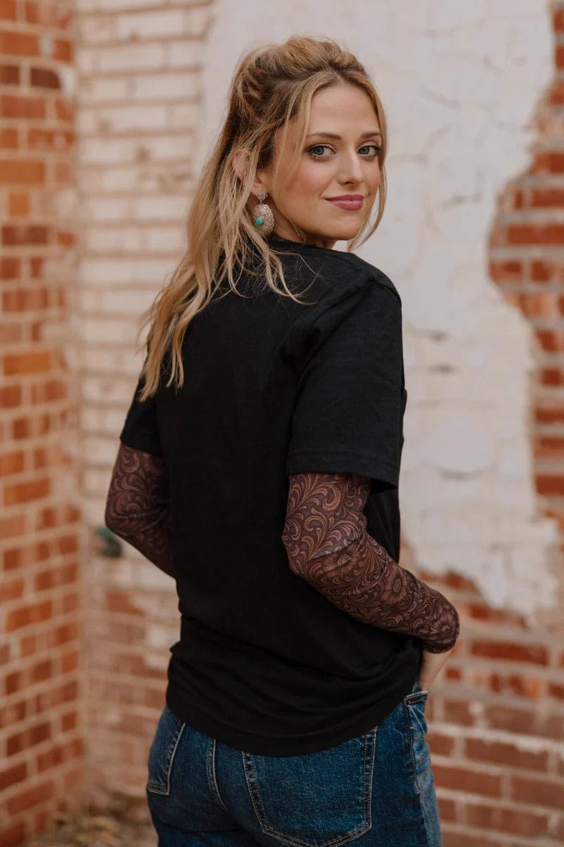 Sterling Kreek graphic tee Bronzed Bloom Tee