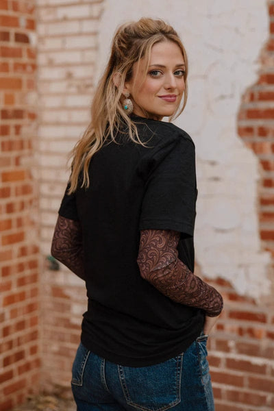 Sterling Kreek graphic tee Bronzed Bloom Tee