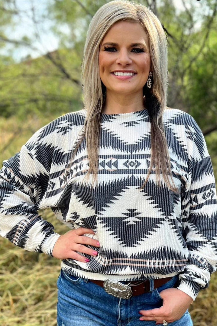 Western Soul® Shirt Mountain Music Top