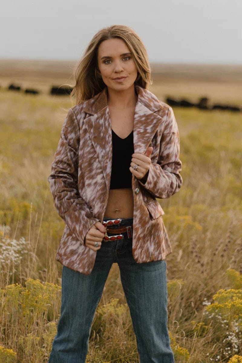 Sterling Kreek Blazer Cows Come Home Blazer