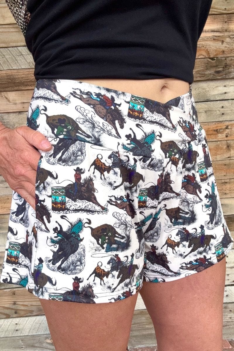 ショートパンツ [Sculptor X Fantasia] Western Shorts Charcoal SC25S453CH SCULPTOR® online store