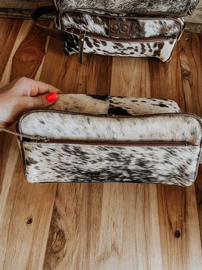 Countryside Co. Toiletry Bag Cowhide Trailhand Cowhide Travel Bag