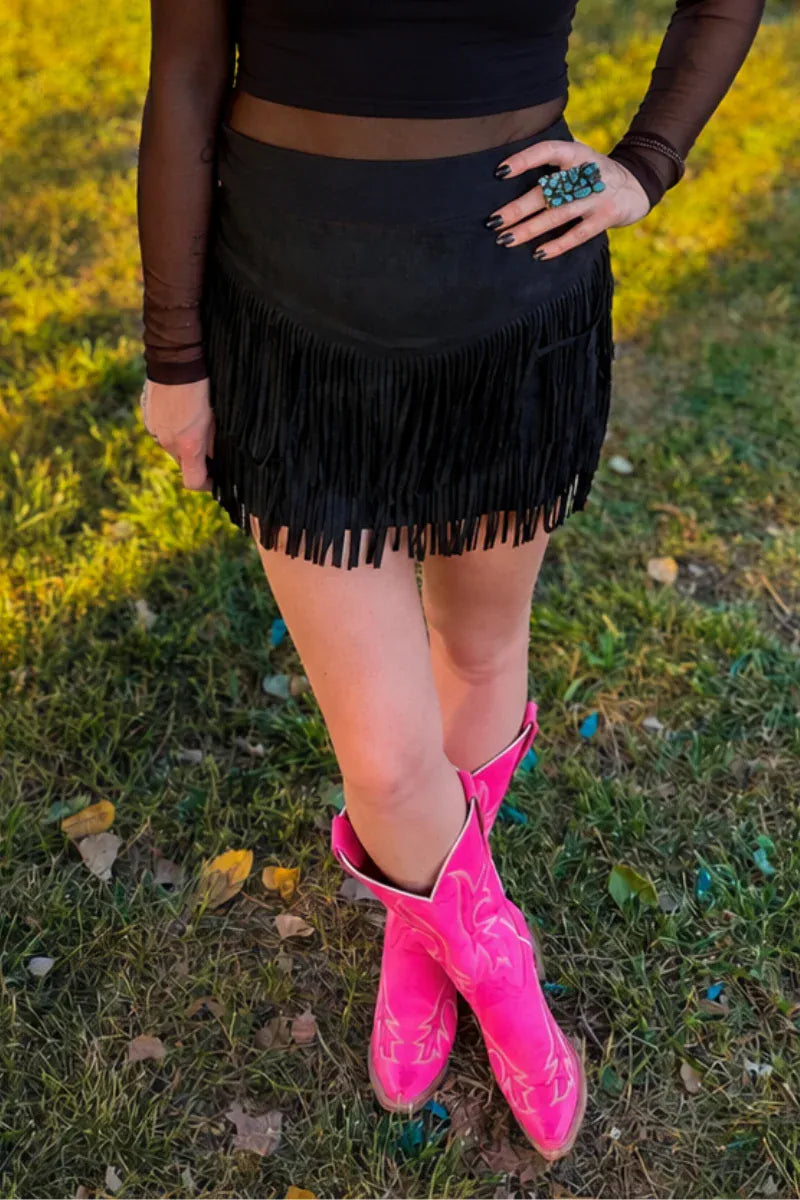 Sterling Kreek Skirt Fort Worth Skirt Black