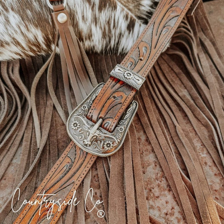 Countryside Co. Handbag Animal Fort Worth Cowhide Crossbody Handbag