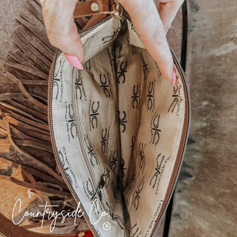Countryside Co. Handbag Animal Fort Worth Cowhide Crossbody Handbag