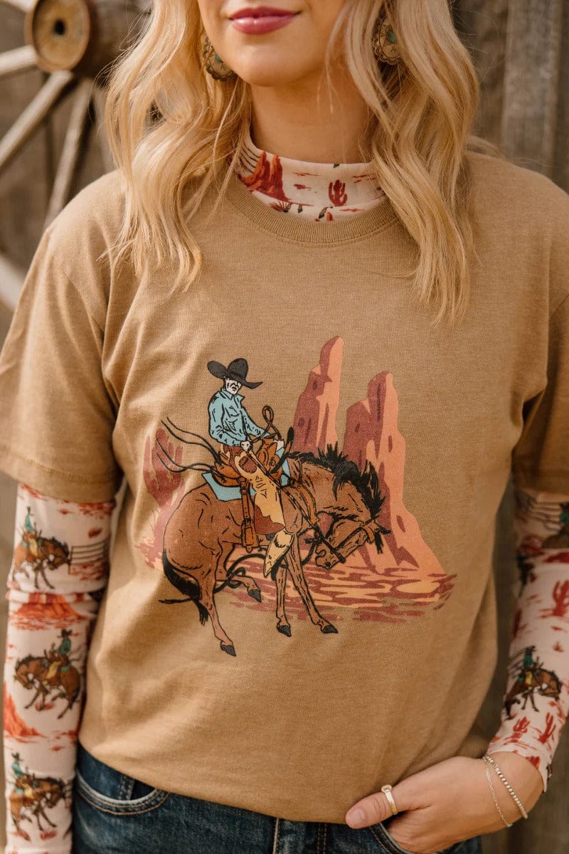 Sterling Kreek graphic tee Golden Rodeo Tee