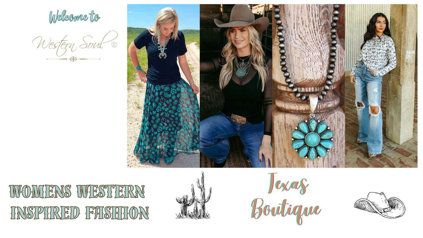 hero image: models wearing western wear and jewelry