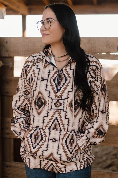 Sterling Kreek Pullover Desert Sands Oversized Pullover