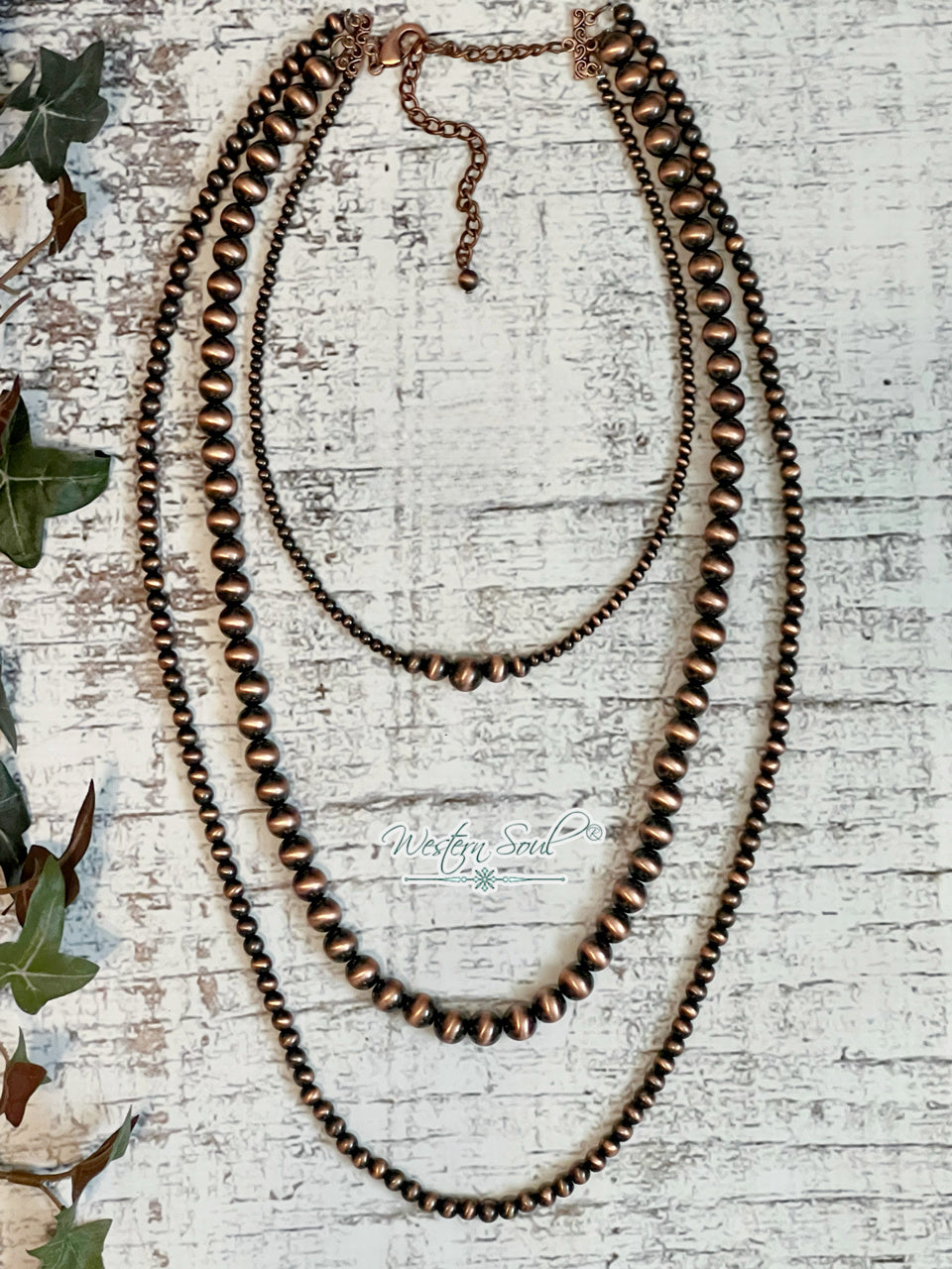 Sierra Navajo Pearl Layer Necklace