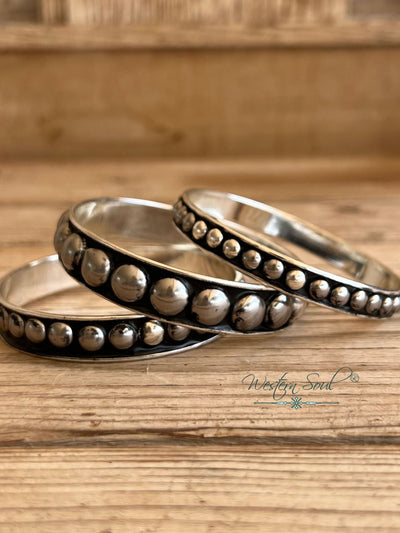 Tipi Bracelet Silver Dusty Trail Bracelet Set