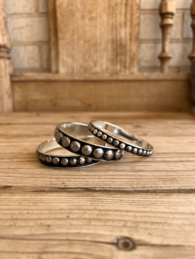 Tipi Bracelet Silver Dusty Trail Bracelet Set