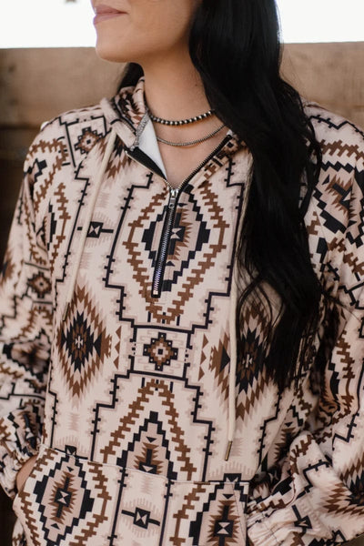 Sterling Kreek Pullover Desert Sands Oversized Pullover