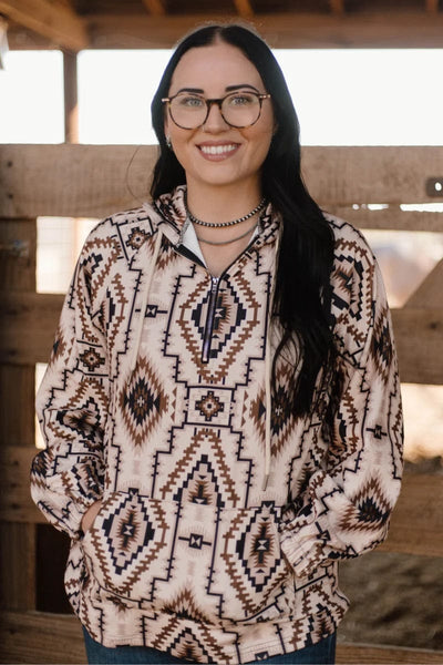 Sterling Kreek Pullover Desert Sands Oversized Pullover