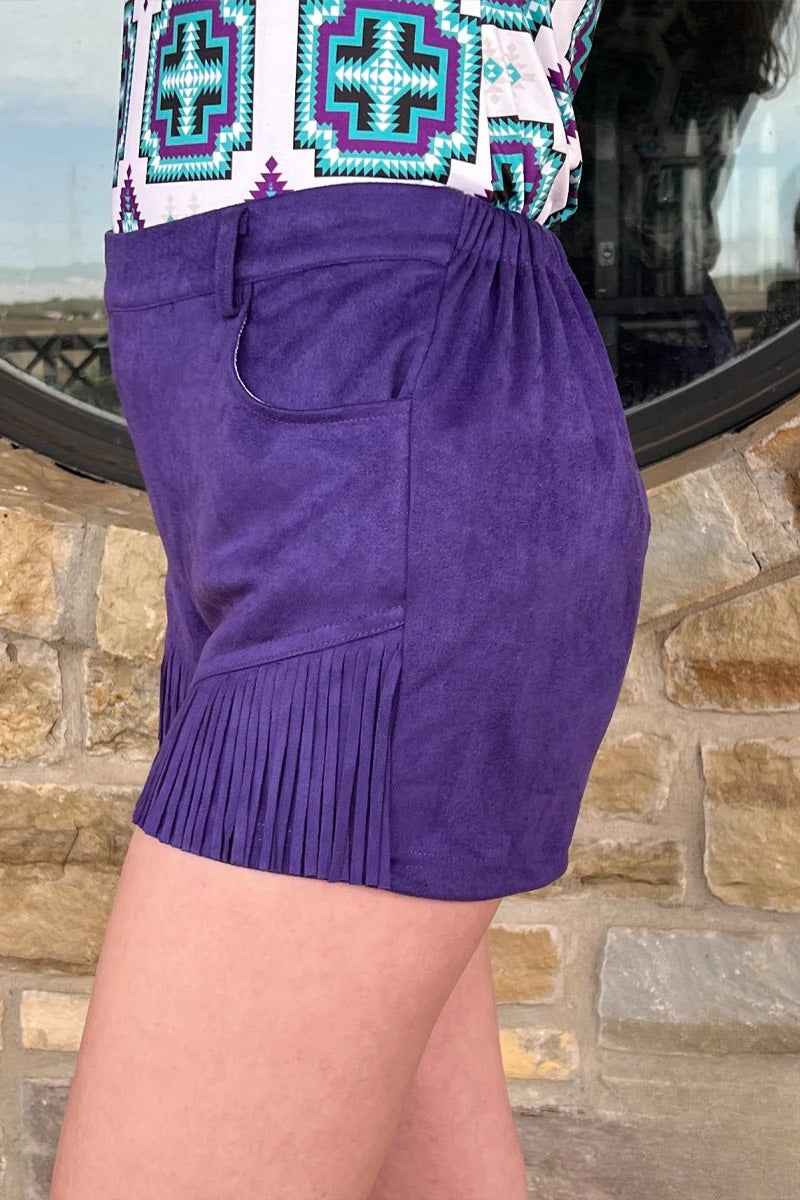 Shorts  Nashville Babe Shorts Purple