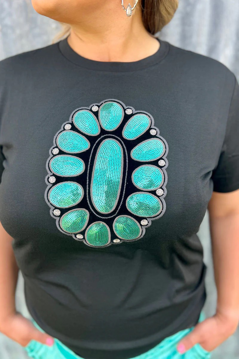 Streets of Turquoise Tee