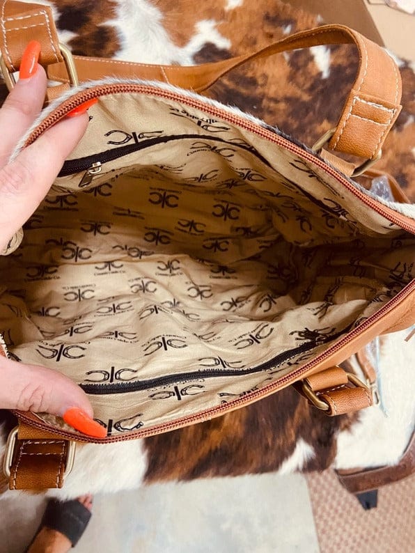Countryside Co. Handbag Brown Laramie Ridge Cowhide Tote