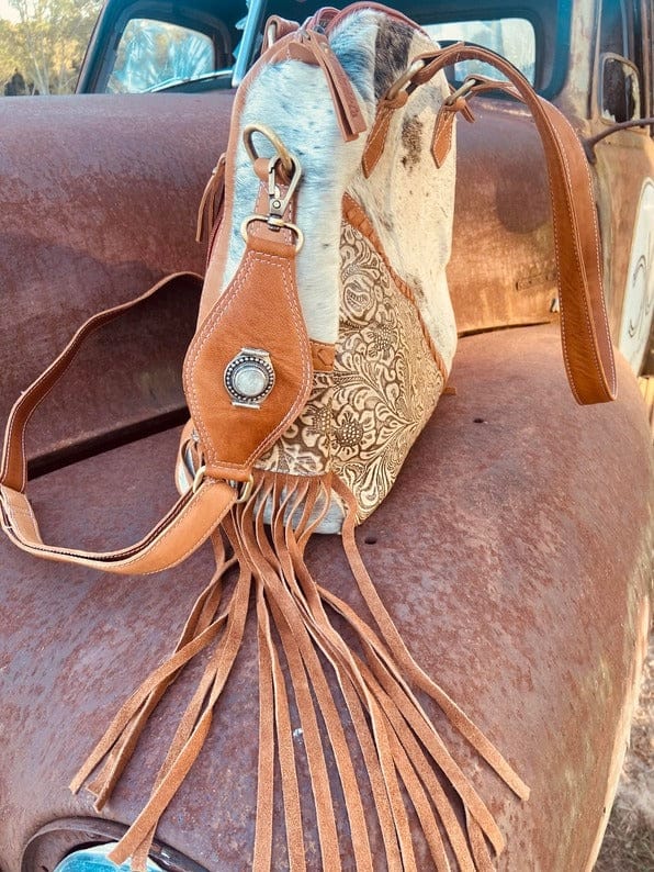 Countryside Co. Handbag Brown Laramie Ridge Cowhide Tote