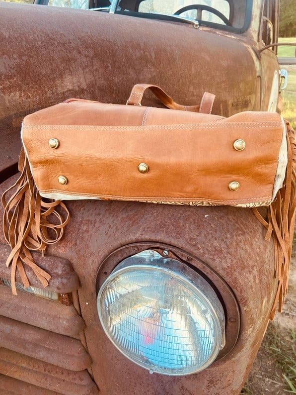 Countryside Co. Handbag Brown Laramie Ridge Cowhide Tote