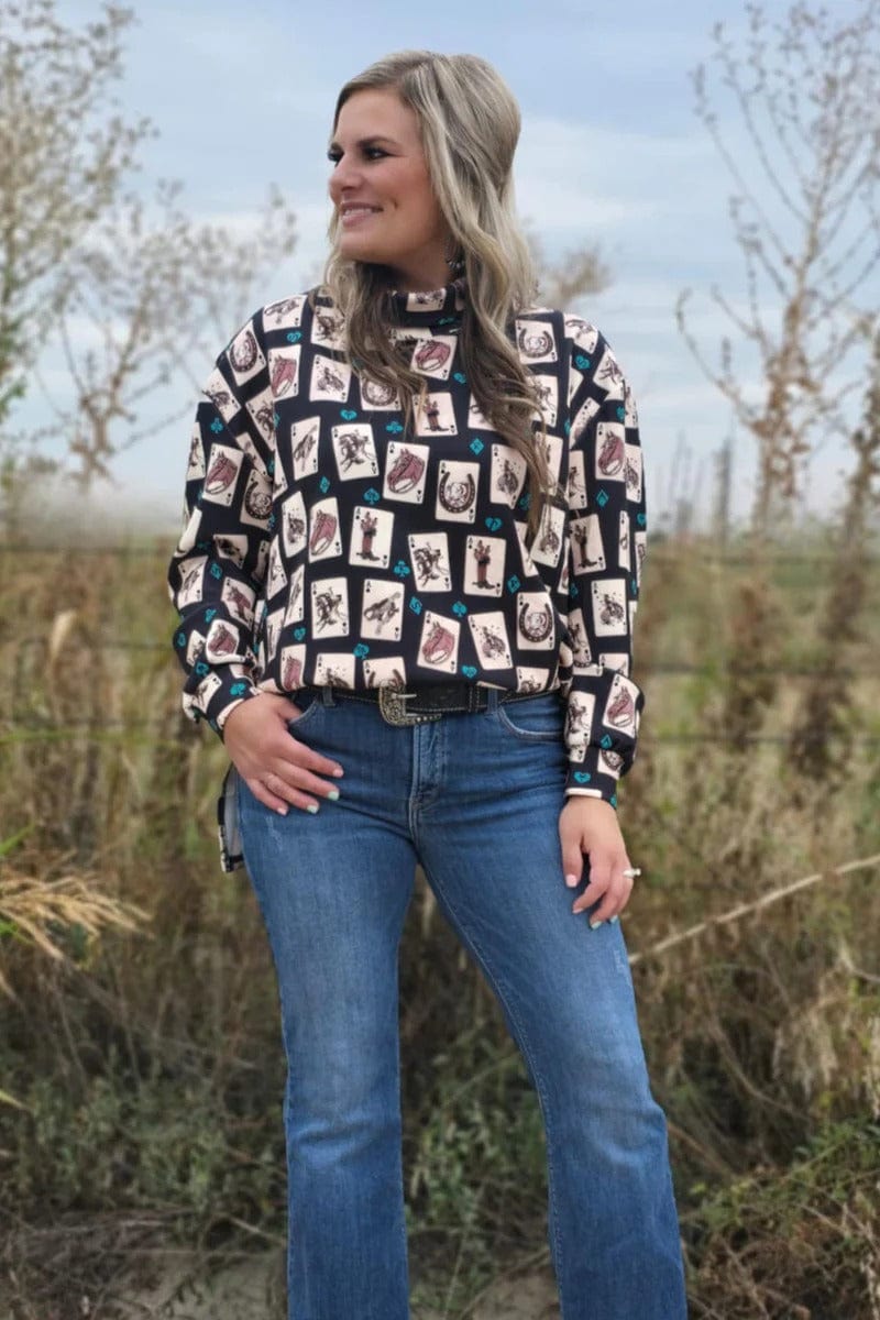 Sterling Kreek Long sleeve Top Luck of The Brand Top
