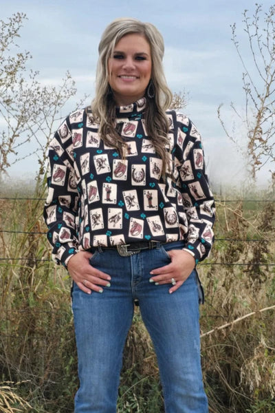 Sterling Kreek Long sleeve Top Luck of The Brand Top
