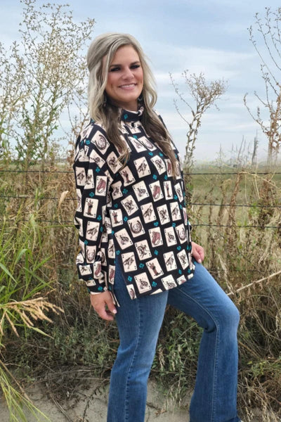 Sterling Kreek Long sleeve Top Luck of The Brand Top