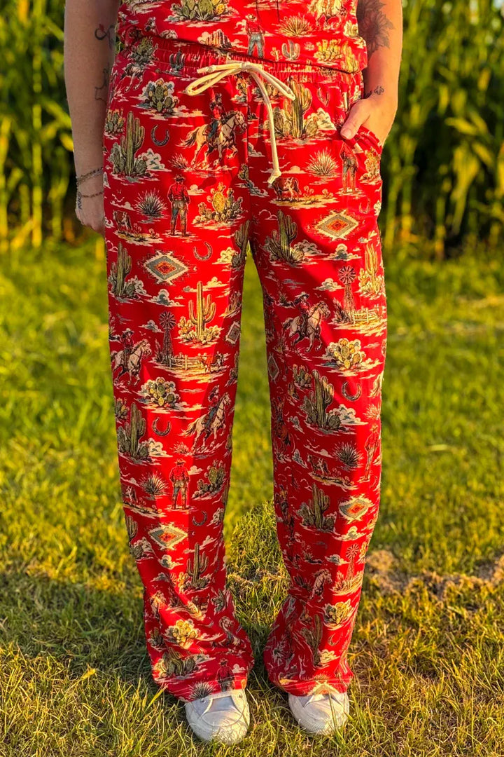 Sterling Kreek Pants Red Rock Rodeo Pants