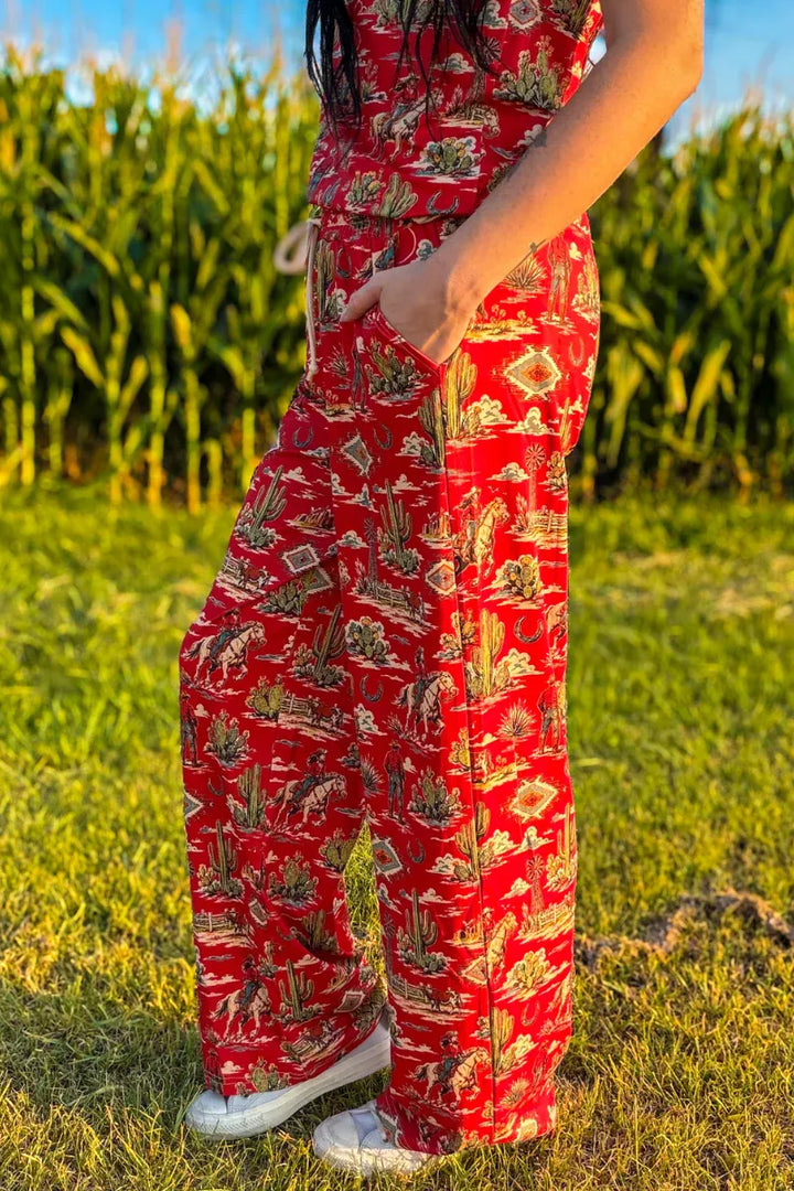 Sterling Kreek Pants Red Rock Rodeo Pants