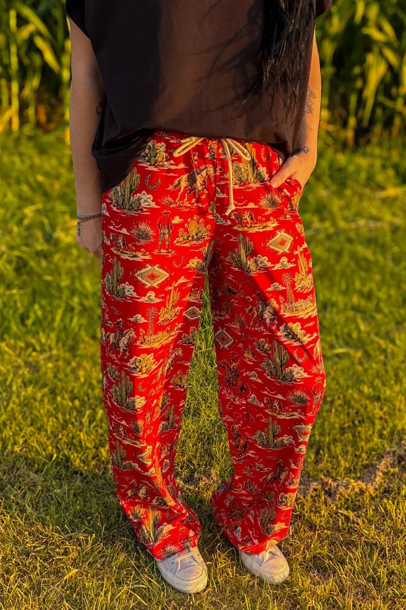 Sterling Kreek Pants Red Rock Rodeo Pants