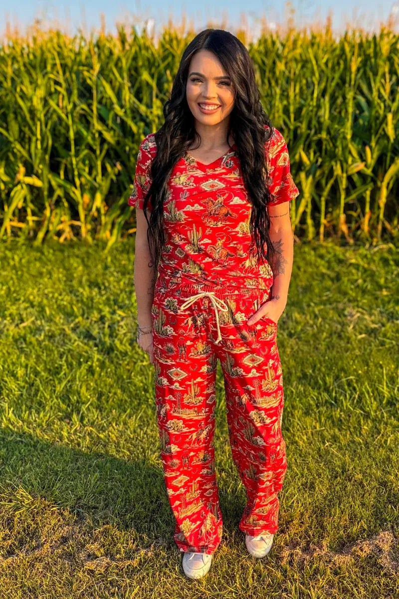 Sterling Kreek Pants Red Rock Rodeo Pants