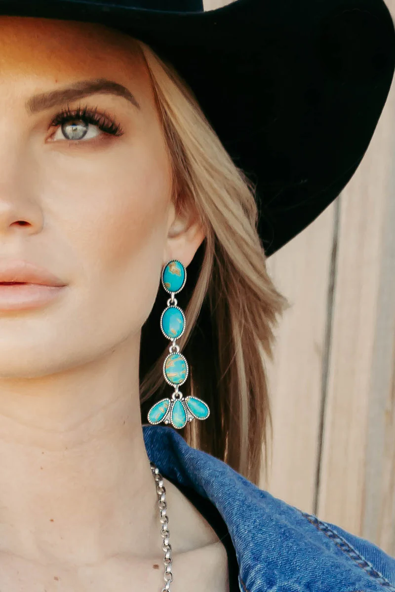 Rugged Saloon Earrings