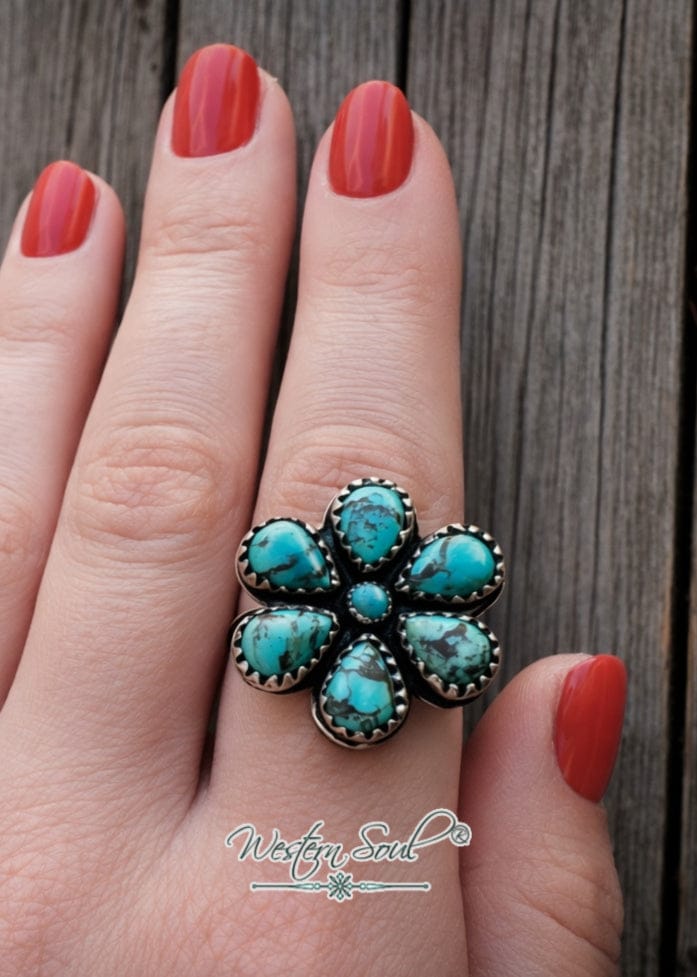 Moxie Rings Santa Fe Flower Ring