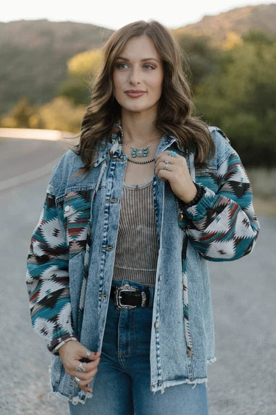 Sterling Kreek Jacket Southern Roots Denim Shacket