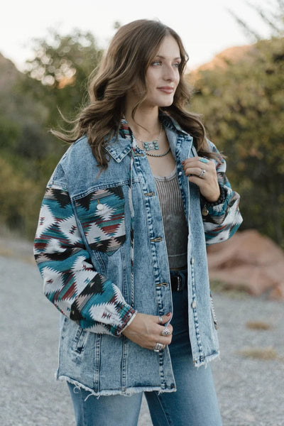 Sterling Kreek Jacket Southern Roots Denim Shacket