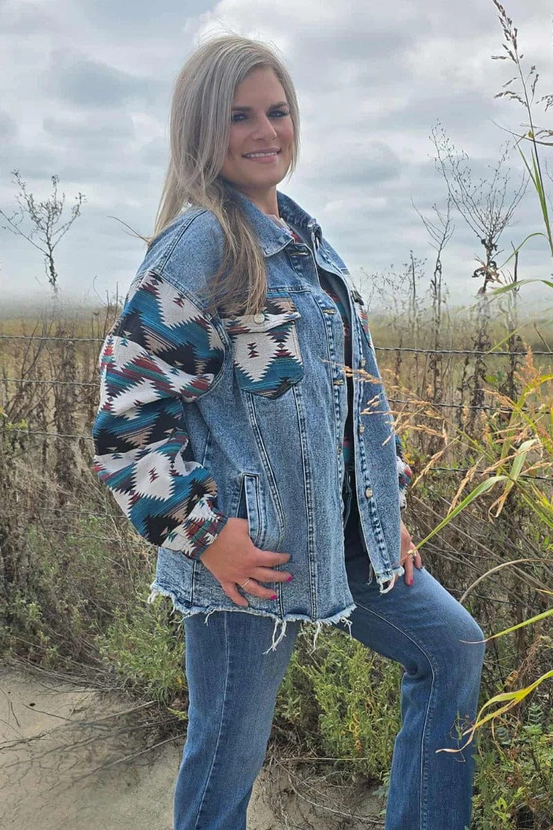 Sterling Kreek Jacket Southern Roots Denim Shacket