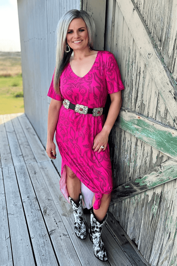 Sterling Kreek Dress Cowgirls Like Us Maxi Dress