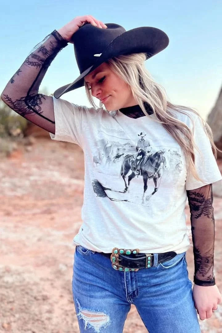graphic tee  To The Fire Tee from Sterling Kreek