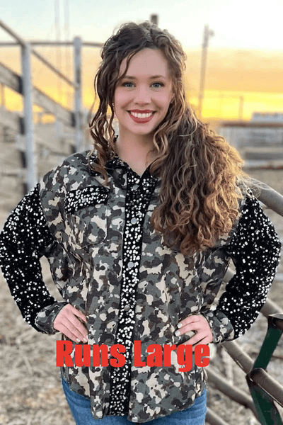 Sterling Kreek Jacket Bold and Classy Camo Shacket