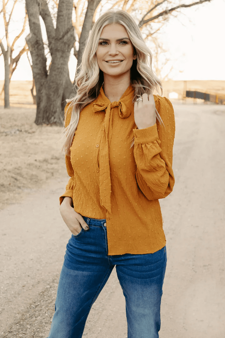 Sterling Kreek Long sleeve Top Business Babe Top