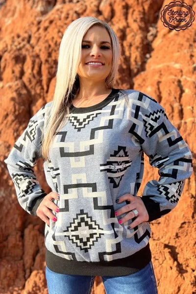 Sterling Kreek Pullover Let It Be Knit Sweater