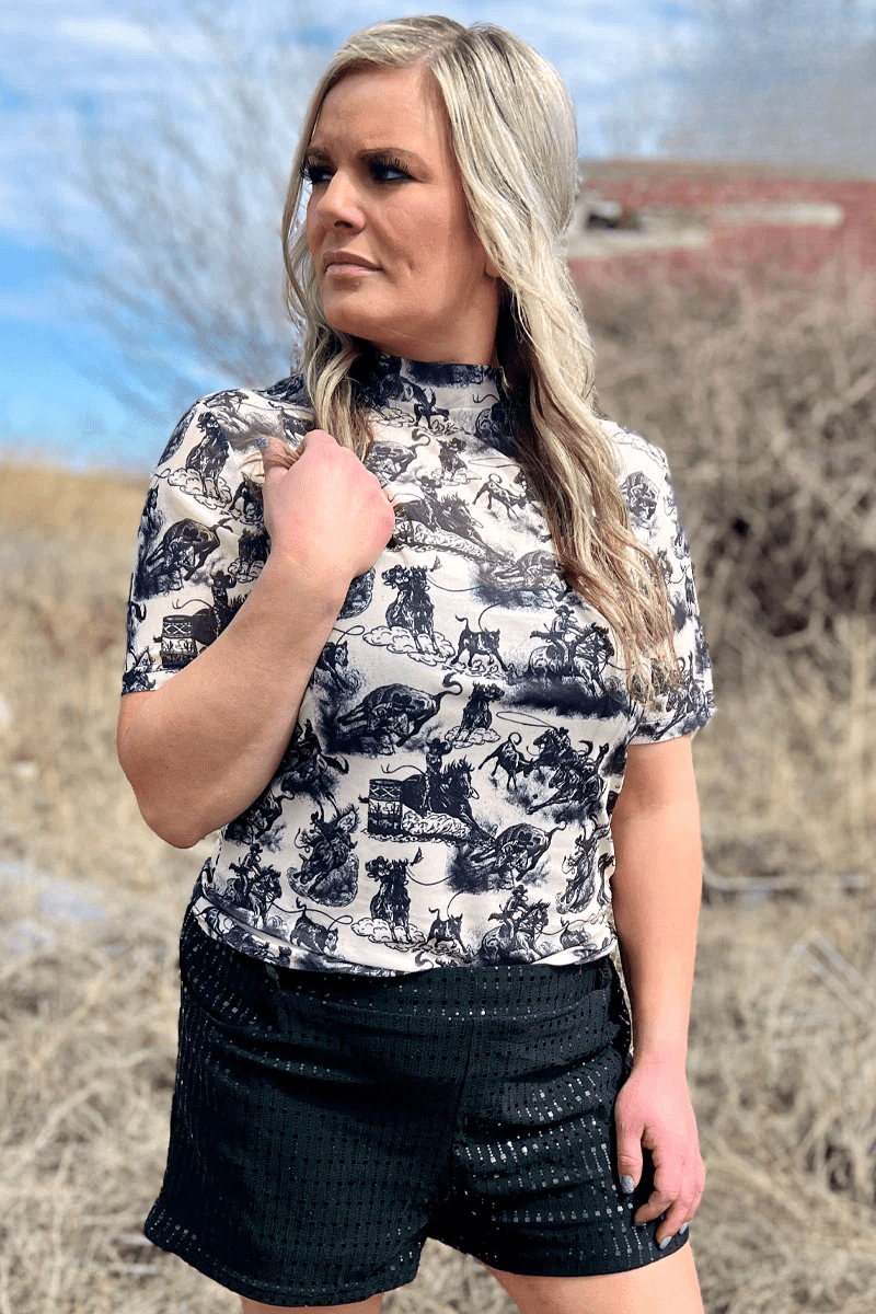short sleeve mesh top  