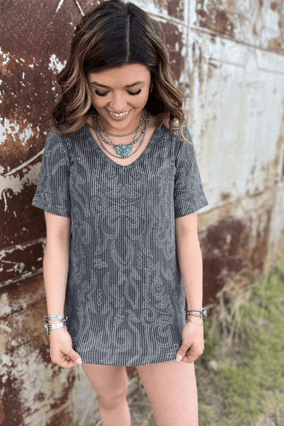 Sterling Kreek short sleeve top Rodeo Roundup Top