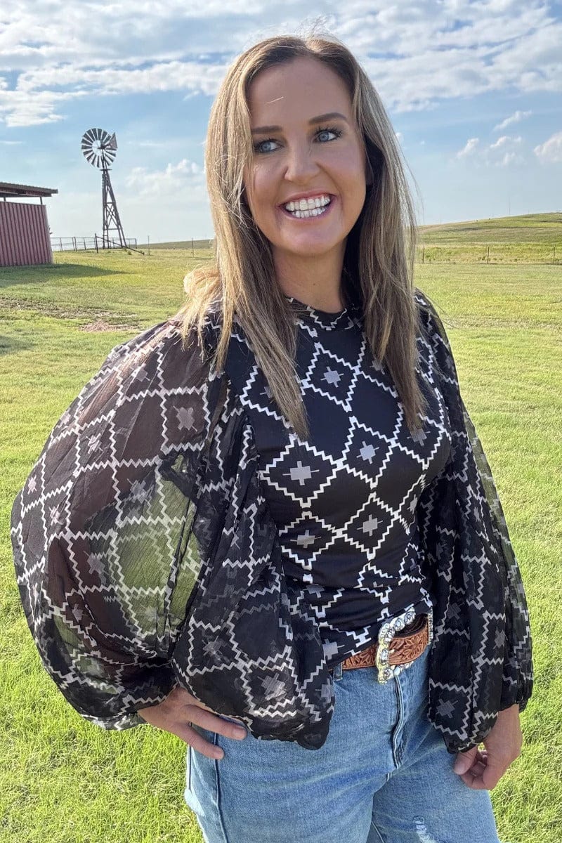 Sterling Kreek Long sleeve Top The Way It Is Top