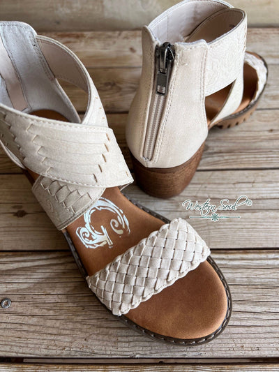Very G Sandals Floral Embossed Pumps