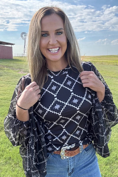 Sterling Kreek Long sleeve Top The Way It Is Top